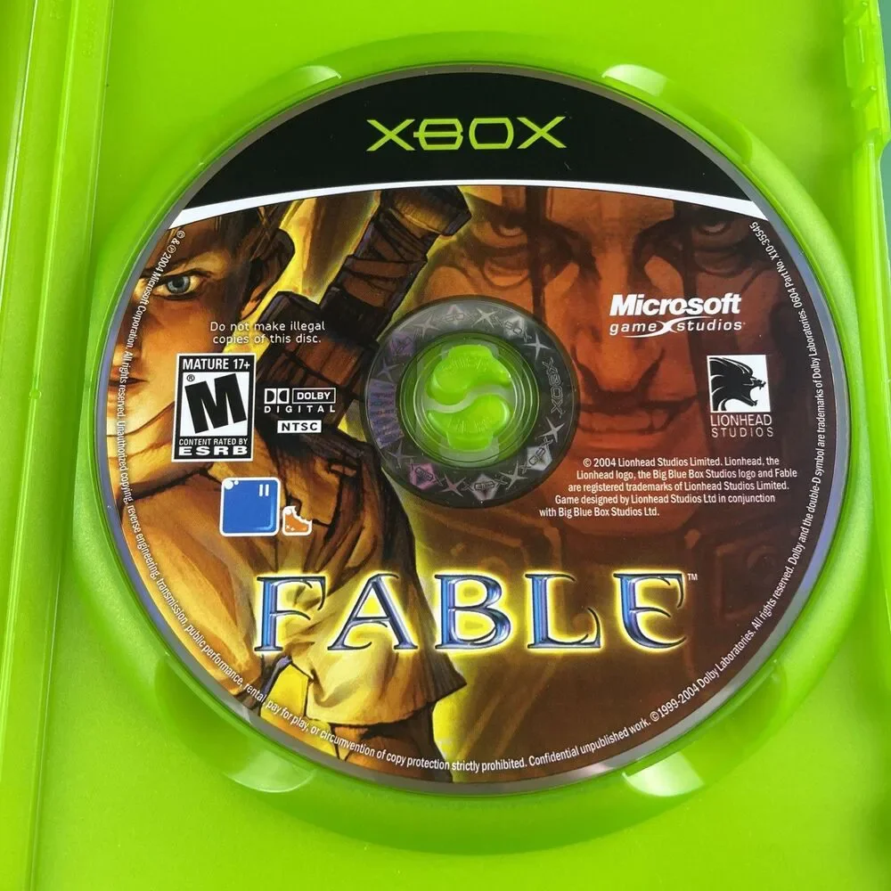 Fable (Microsoft Xbox, 2004) Complete RPG